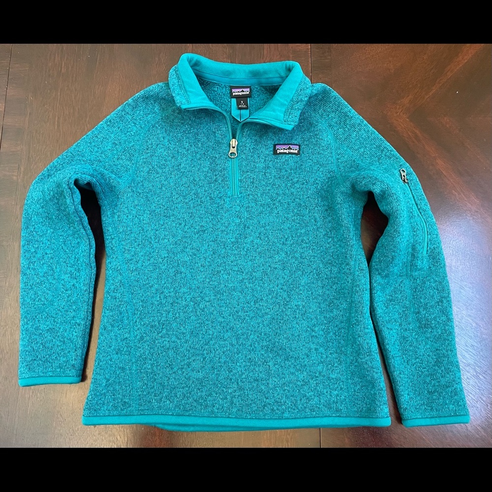 Girls Patagonia Better Sweater Half Zip Jacket